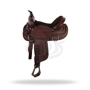 Western Trail Saddle Horse Riding Saddle Equestrian <b>Equipment</b> - Product Image 1