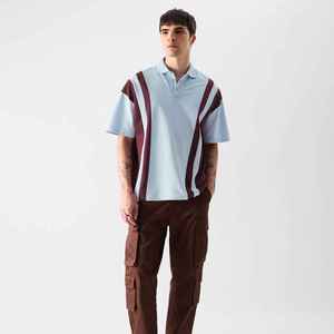 Camiseta de Verano Personalizada para Hombre, Transpirable, Estilo Business, Manga Corta, Polo con Botones y Estampado, Ropa Casual Masculina - Product Image 3