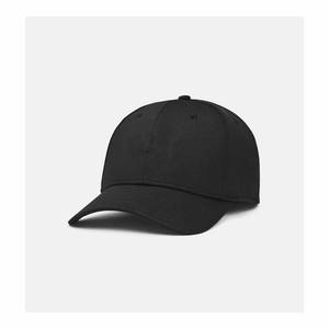 Gorra de béisbol de algodón negra lisa al por mayor, de 6 paneles, con visera curva, ajustable, estilo Dad Hat, casual, deportiva, para el sol, unisex, lisa, personalizable - Product Image 3