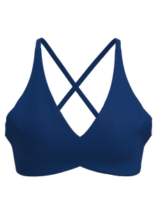 Leggings de Yoga de Cintura Alta, Sin Costuras, Color Azul Sólido, Spandex y Poliéster, Elásticos en Cuatro Direcciones, Cintura Elástica, Ropa Deportiva para Mujer - Product Image 2