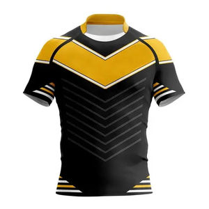 Vêtements de rugby respirants imprimés sur mesure, anti-transpiration, UPF 50, maillot de rugby pour l'entraînement et les matchs, qualité supérieure - Product Image 5