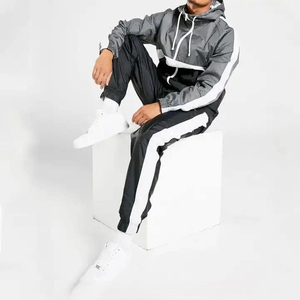 Nouvel ensemble coupe-vent pour homme en tissu doux à prix abordable, séchage rapide, coupe-vent décontracté pour homme avec votre propre logo - Product Image 4