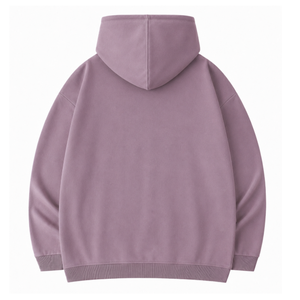 Winter Eco-Friendly Woven Fabric Solid Breathable Fashion Hoodie <b>Extra</b> <b>Large</b> Custom Logo <b>Print</b> Plain Dyed Hoodies for Men - Product Image 2