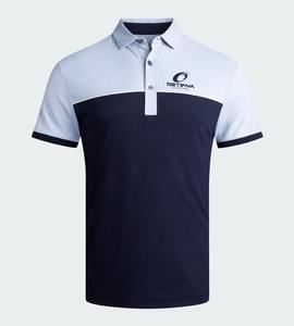 ออกแบบเสื้อโปโลแบรนด์ของคุณเอง เนื้อผ้าระบายอากาศดี แขนสั้น สำหรับผู้ชาย ผลิตจากโพลีเอสเตอร์ แห้งเร็ว เหมาะสำหรับเล่นกอล์ฟ - Product Image 5