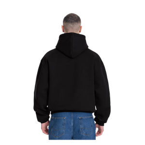 Unisex Oversized Hooded Sweatshirt Solid Color French Terry Casual <b>Pullover</b> Autumn Style Pocket Design Regular Fit - Product Image 2
