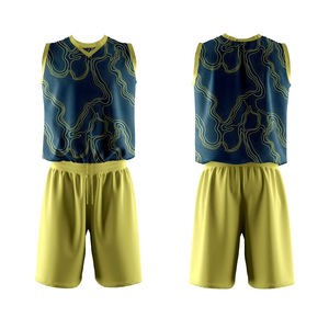 Vêtements de sport OEM en gros, impression par transfert thermique personnalisée, 100% polyester, séchage rapide, uniformes de volley-ball légers, design personnalisé - Product Image 2