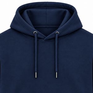 Men <b>Navy</b> Blue Pullover Hoodie Plain Long Sleeve Casual Sweatshirt Custom Logo Streetwear Sportswear Gym <b>Top</b> Shoukat Apparel - Product Image 6