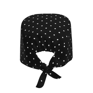 Chapeau de bloc opératoire bouffant en mélange de coton de qualité supérieure pour cheveux longs - Coiffe médicale chirurgicale à séchage rapide, respirante, personnalisable, unisexe - Product Image 2