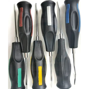 Al Mida Healthcare Ensemble d'élévateurs dentaires luxateurs de racines 6 pièces, manuel, manche noir, instruments chirurgicaux certifiés CE Classe I - Product Image 4