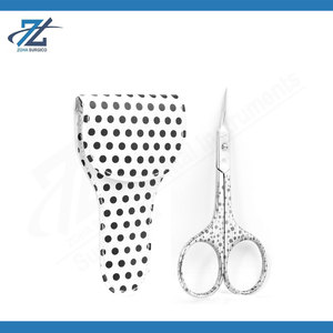 New Design Professional Stainless Steel Nail <b>Scissors</b> Straight Blade Safety Probe Adult Beauty Manicure Trimming <b>Scissor</b> - Product Image 6