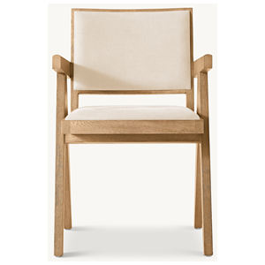 Silla de Comedor de Madera de Teca Premium, Silla de Comedor Hecha a Mano de Madera Maciza para Restaurante, Cafetería, Hotel - Product Image 2