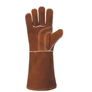 Safety Welding Gloves Premium Cowhide Heat Resistant Gloves for Welding Grinding and Industrial Applications - Product Image 2