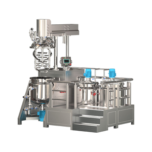 Machine de fabrication de crèmes cosmétiques : Mélangeur émulsifiant sous vide pour hydratants, crèmes de <span class=keywords><strong>nuit</strong></span> et crèmes BB, de la production de petites quantités à la production en série - Product Image 1