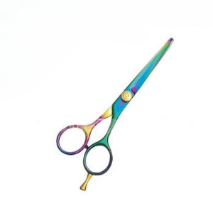Ciseaux de coiffure professionnels en acier inoxydable, ciseaux de barbier tranchants, outil de coiffure de salon, ergonomiques en plastique/céramique - Product Image 1
