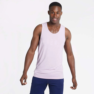 Camiseta deportiva sin mangas para hombre, informal, para gimnasio, de poliéster transpirable. - Product Image 1
