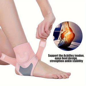 ปลอกรัดข้อเท้าแบบปรับได้ 1 ชิ้น ทำจากนีโอพรีน ระบายอากาศได้ดีเยี่ยม พร้อมซิลิโคนเสริมความแข็งแรง ใช้ได้ทั้งชายและหญิง ปรับแต่งได้ - Product Image 6