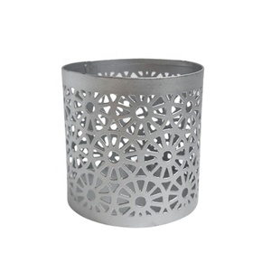 Bougeoir votif de luxe en verre plaqué or pour décoration de la maison et pot à bougie faits à la main et personnalisés en vrac - Product Image 4