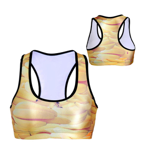 Sujetador deportivo transpirable de alto soporte para mujer, ligero, para gimnasio y fitness, con espalda cruzada, técnica lavada, tallas grandes, ropa de yoga. - Product Image 1