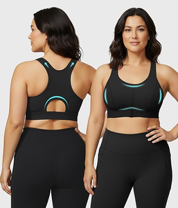 Sujetador Deportivo Sin Costuras para Mujer, Sujetador Deportivo Sin Varillas, Cómodo, Suave, con Cobertura Total, Tipo Camiseta - Product Image 3