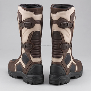 Botas Largas para Motocicleta, Calzado de Protección para Motociclismo, Zapatos de Carreras para Aventuras al Aire Libre - Product Image 2