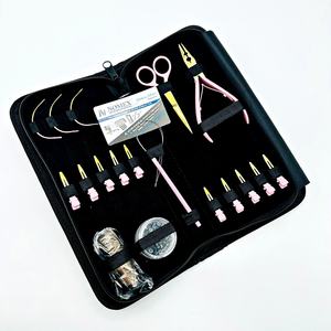 Kit de Pinzas para Extensiones de Cabello de Acero Inoxidable Personalizadas para Estudiantes - Herramientas Esenciales de Precisión y Calidad al por Mayor - Product Image 5