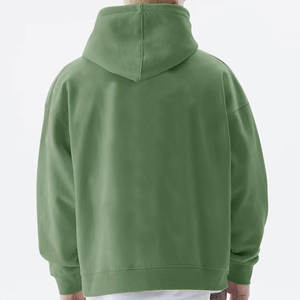 Sudadera con capucha extragrande de mezcla de algodón de alta calidad para hombre, cómoda y de ajuste relajado, con bolsillo y costuras duraderas. - Product Image 2