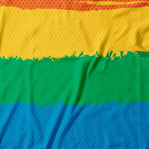 Camiseta Personalizada al por Mayor con Rayas Arcoíris 3D, Sublimación en Poliéster, Orgullo LGBT, Diseño Gráfico Colorido, Ropa de Verano, Camisetas Sublimadas - Product Image 6