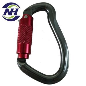 Mosquetón de Bloqueo Ligero de Aleación de Aluminio 24kn con Acabado Anodizado para Aplicaciones de Minería - Product Image 2