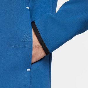 Sudaderas con capucha de algodón de diseño personalizado, ligeras, transpirables, de alta calidad para hombre a precio económico. - Product Image 4