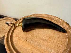 Ouvre-bouteille vintage écologique rustique avec poignée en corne de buffle, outil de cuisine artisanal unique, tire-bouchons, ouvre-bouteilles, cadeau de pendaison de crémaillère - Product Image 5