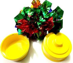 Cuenco Mágico de Aluminio Multicolor para Dulces, Truco de Magia con Aparición de Flores - Product Image 1