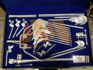 Omni Tract Surgical Retractor System Set For <b>Laparoscopic</b> Surgery <b>Training</b> CE Certified Class II Manual <b>Instrument</b> Set - Product Image 4