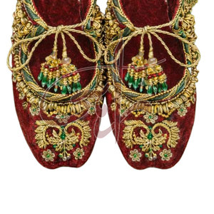 Khussa para Mujer, Hecho en Pakistán, Diseño Personalizado, Material Duradero de la Mejor Calidad, Antideslizante, Estampado a la Moda, Venta Caliente, MOQ Bajo - Product Image 3