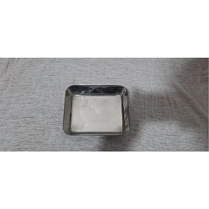 Plateau de service carré en acier inoxydable martelé, assiette à dessert en métal, plateaux décoratifs pour la présentation des aliments pour restaurant, mariage, hôtel - Product Image 3
