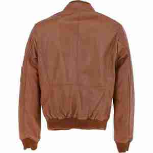 Chaqueta de Motociclista de Cuero Clásica para Hombre de Alta Calidad, con Acabado Desgastado y Protección CE - Product Image 4