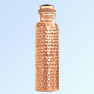 Eco Friendly Copper <b>Bottle</b> 750ml to 1000ml | Handmade Reusable Copper <b>Water</b> <b>Bottle</b> for Sustainable Living - Product Image 4