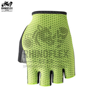 Guantes de Ciclismo Transpirables de Medio Dedo, Guantes Personalizados Antideslizantes para Levantamiento de Pesas, Guantes Duraderos para Ciclismo - Product Image 4