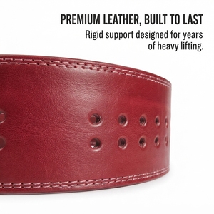Ceinture de musculation en cuir personnalisée avec boucle à double ardillon, ceinture de powerlifting sur mesure, articles de sport robustes, ceinture en cuir de qualité supérieure - Product Image 5