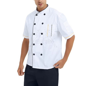 Chaqueta de Chef Unisex Elegante con Diseño Moderno y Tela Transpirable para Uso Profesional - Product Image 3