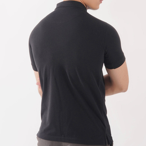 Polo pour homme confortable à manches courtes, col classique, tissu doux et respirant, vêtements décontractés pour le sport en plein air et le quotidien - Product Image 2