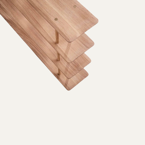 Estantería de Madera Maciza de Mindi de Lujo para Sala de Estar Interior - Product Image 4