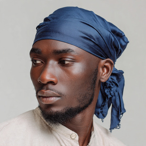 Durags à longue queue, Bandanas, Turbans, Bandeaux Hip Hop pour hommes, Accessoires de tête tendance - Product Image 6