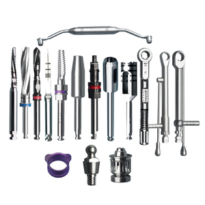 Kit de Herramientas para Implantes Dentales con Accesorios de Taladro, Destornillador Quirúrgico, Llave Dinamométrica de Trinquete y Juego de Conectores - Product Image 6