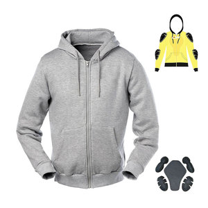 Sudadera con Capucha para Motocicleta, Unisex, Forrada, Transpirable, con Capucha Blindada Extraíble - Product Image 1