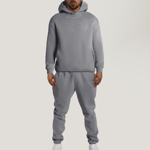 Conjunto Deportivo de 2 Piezas con Capucha para Hombre, Última Moda de Invierno, 100% Algodón, Ropa Deportiva Ecológica para Correr - Product Image 2