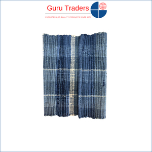Custom Size Available Highest Selling Excellent Quality Non-Slip & Sustainable Hand Embroidered Chindi <b>Mats</b> for Doors on Sale - Product Image 2