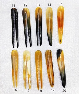 Pasador de Pelo de Cuerno de Búfalo, Impermeable, Ecológico, Hecho a Mano, Accesorio de Pelo Natural y Moderno de Uttar Pradesh para Mujeres, para Bodas - Product Image 2