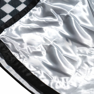 Shorts de boxe Muay Thai pour hommes, logo personnalisé OEM, durables, extensibles, respirants, séchage rapide, légers, polyester/nylon de haute qualité - Product Image 3