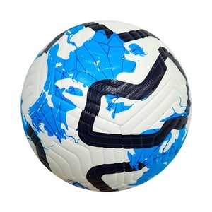 Ballon de football en cuir sur mesure, pour entraînement et match, OEM, vente en gros, anti-explosion, intérieur/extérieur - Product Image 1