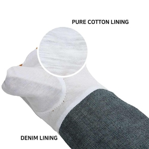 Guantes de Soldadura de Piel de Vacuno de Primera Calidad, Resistentes al Calor y a las Chispas, Duraderos, Flexibles, para Uso General y Bomberos - Product Image 3